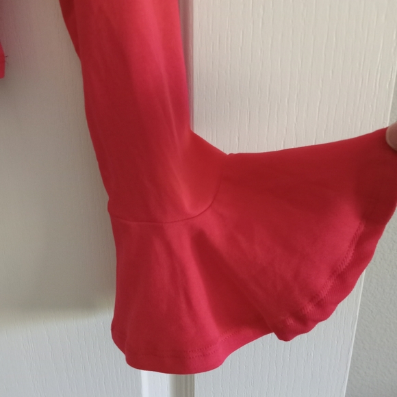 Anthropologie Maeve NEW Womens Boho Ruffle Sleeve - Picture 5 of 9